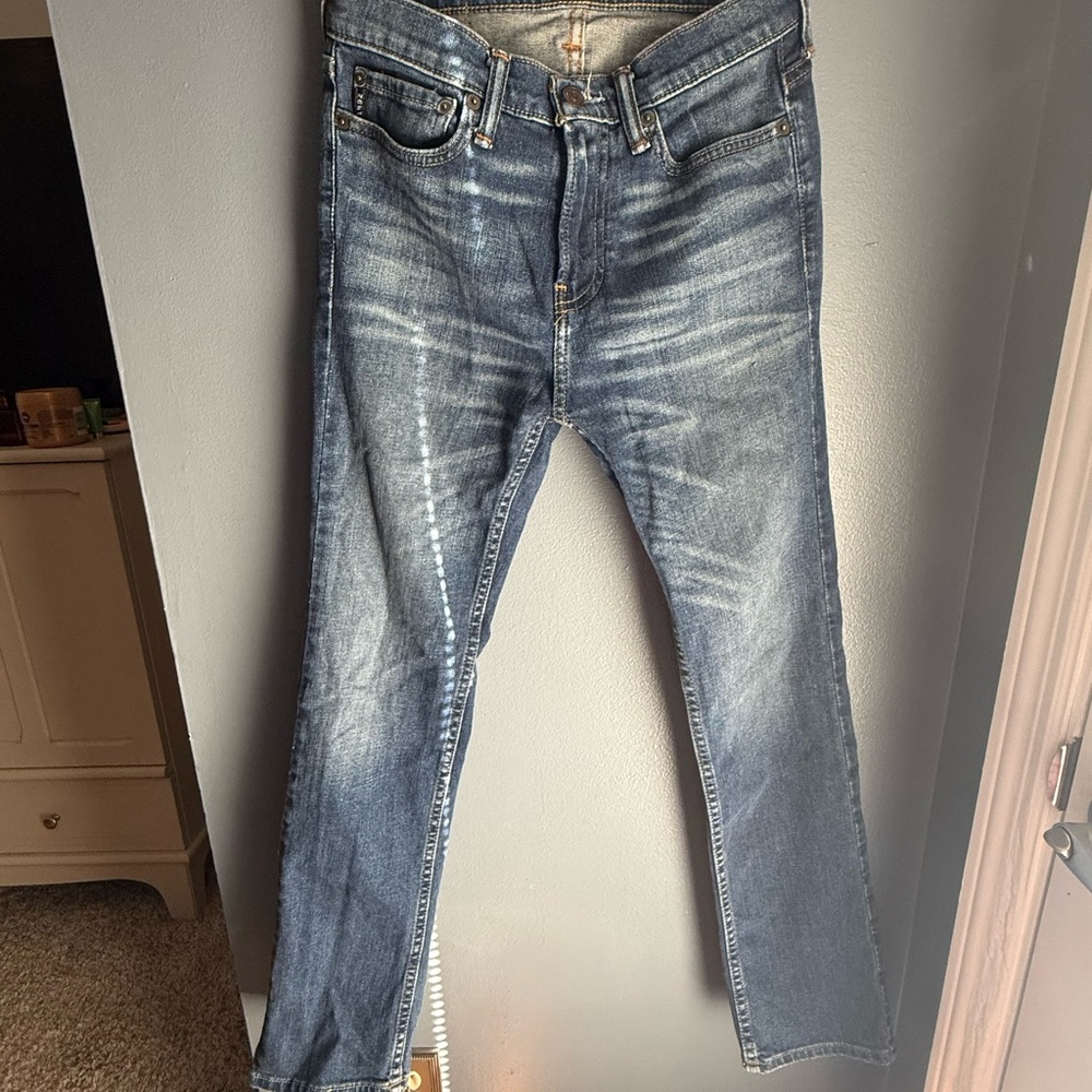 Abercrombie Kids Blue Faded Jeans